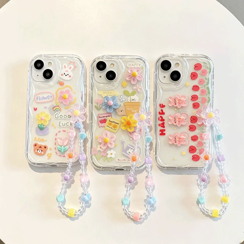 Xiaomi Kids Toys - 3Dドールフラワーアニマルブレスレットケース Xiaomi 17T Pro 15T POCO