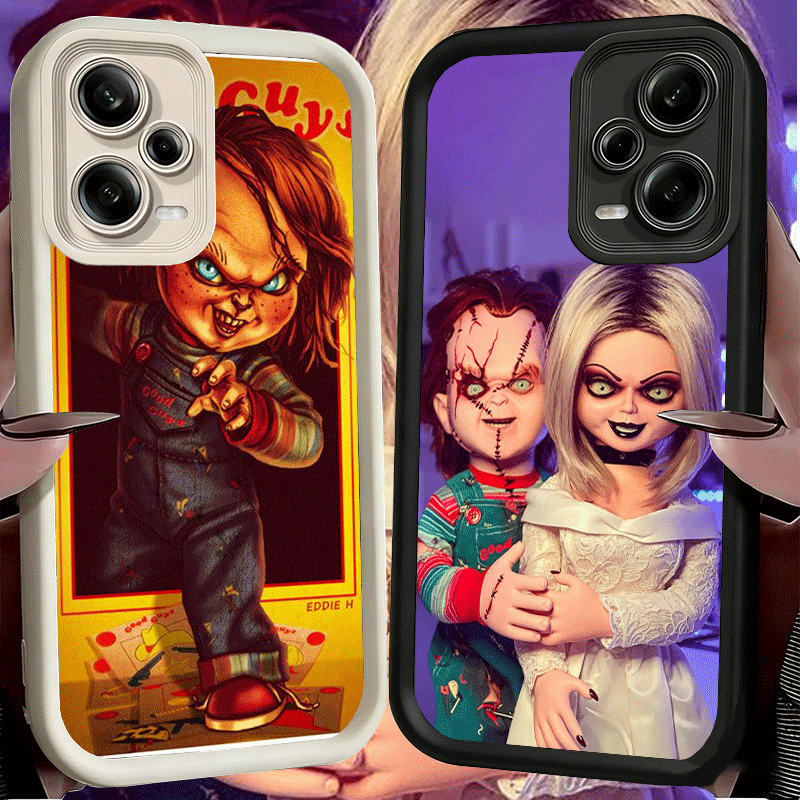 Xiaomi Kids Toys - チャッキー人形ホラースタイルソフトフォンケース Xiaomi Redmi Note 15 14