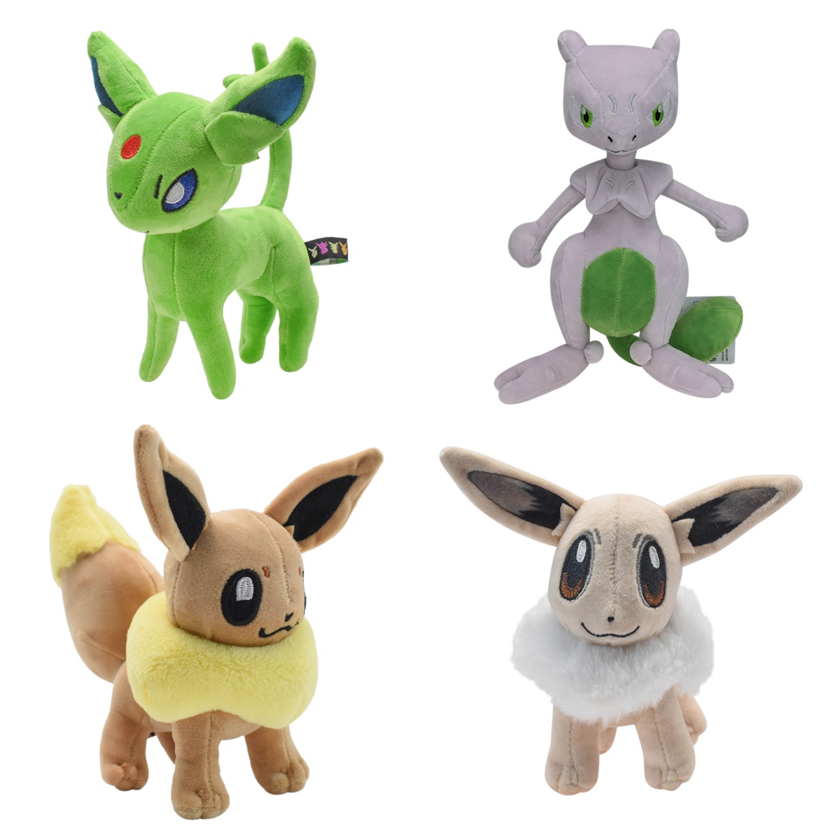 Kids Toys Young - ソフトポケモンぬいぐるみ光沢のあるエスペオンミュウツーフレアオンイーブイぬいぐるみ子供ファンギフト