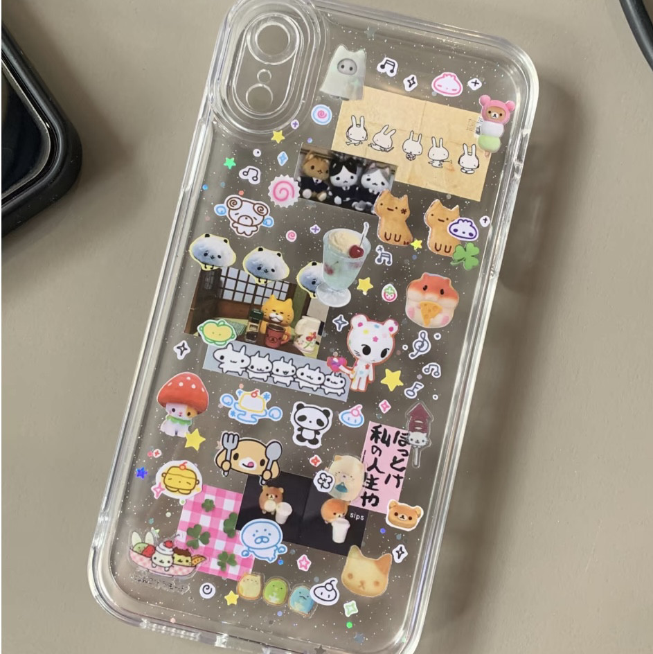 Xiaomi Kids Toys - 可愛いドールステッカー付きスマホケース Xiaomi Redmi Note K60 15C