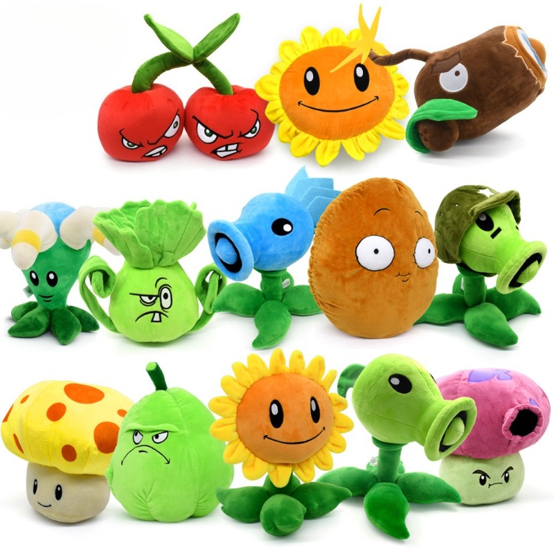 Kids Toys And Games - 植物vs.ゾンビ ゲーム周辺機器 ぬいぐるみ PVZ スクワッシュ チェリー
