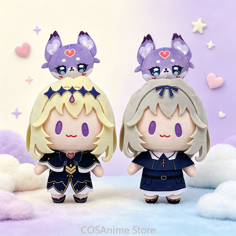 Soft Plush Doll - 同人モリア ルルカ スター探偵プレキュア！ 22cm アニメコスプレ キュートなエルフフィギュア