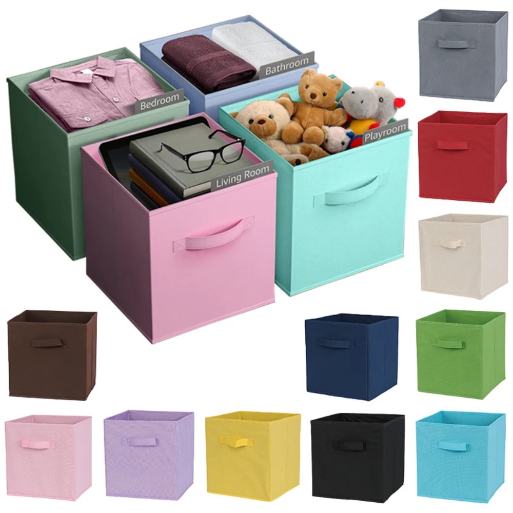 Kids Toys Drawers - 収納箱 不織布収納ボックス 家庭用品、子供のおもちゃ収納オーガナイザー キャビネット引き出し整理