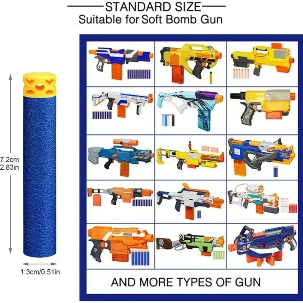 A7.2cm*1.3cm ブルー中空EVAフォームダーツ ソ - Foam Dart Gun のレビューと価格