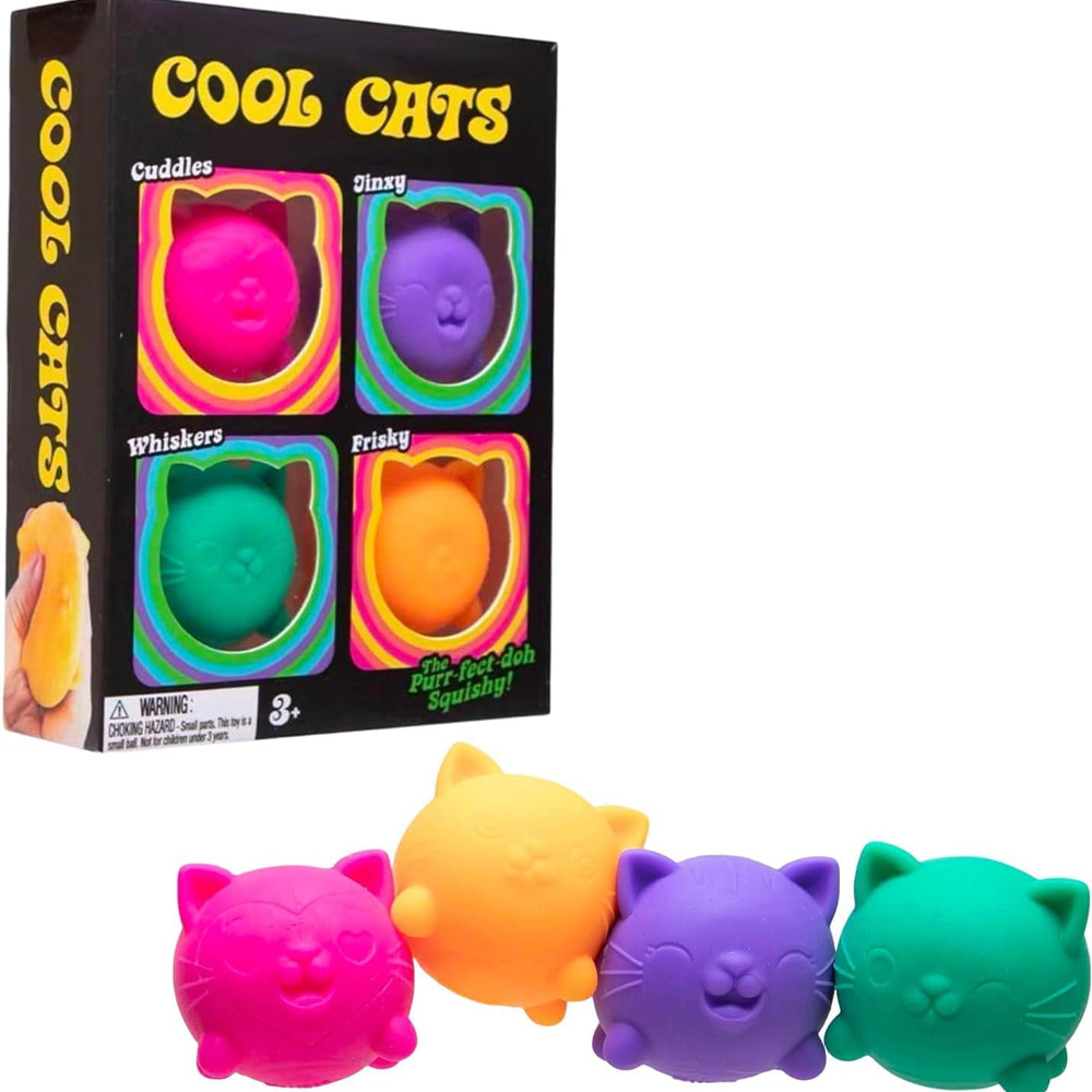 シリンギング ニードー キュートキャット ストレス解消 マル - Kids Toys Box のレビューと価格