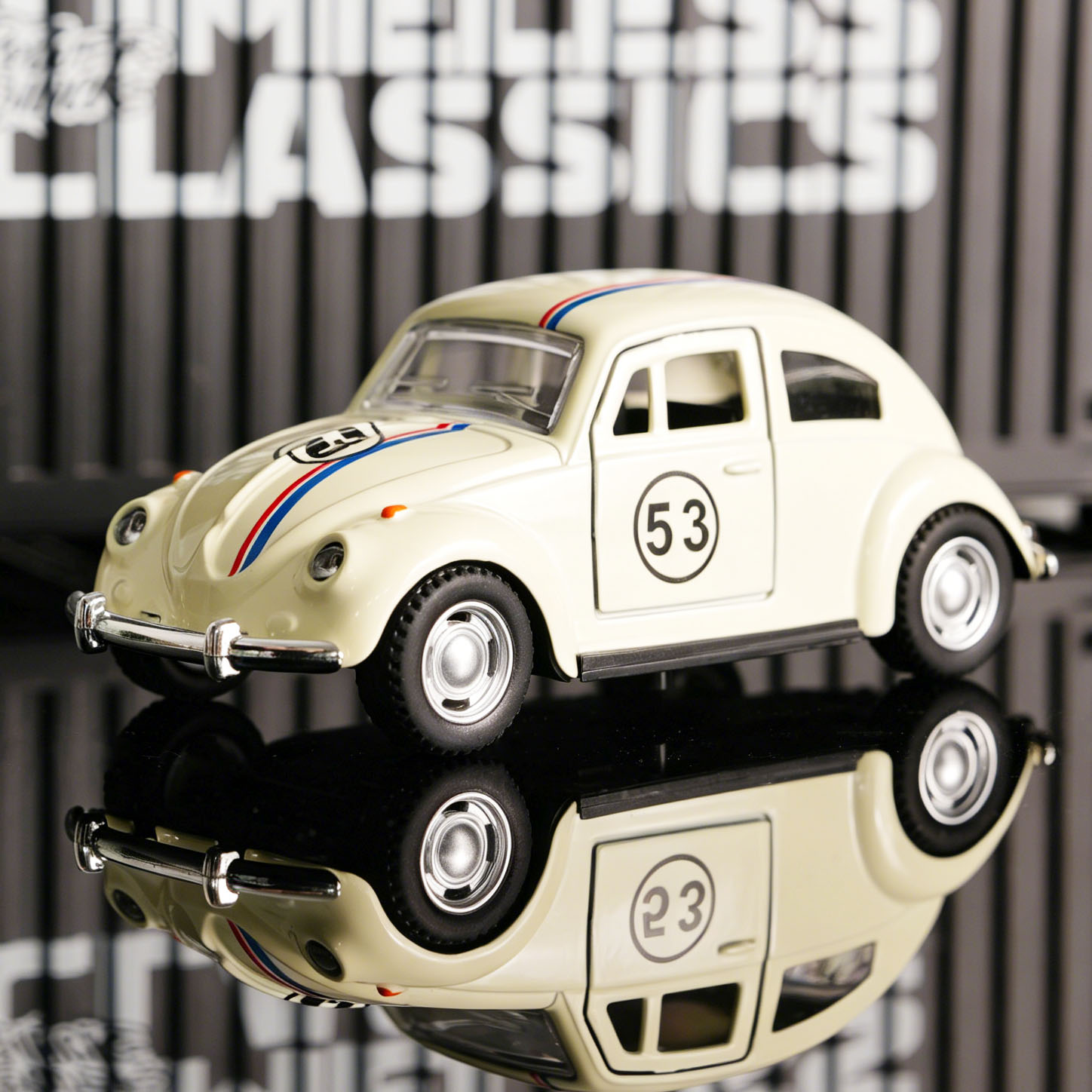 1:32 ホワイト No.53 ビートル ダイキャストレース - Kids Toys Young のレビューと価格