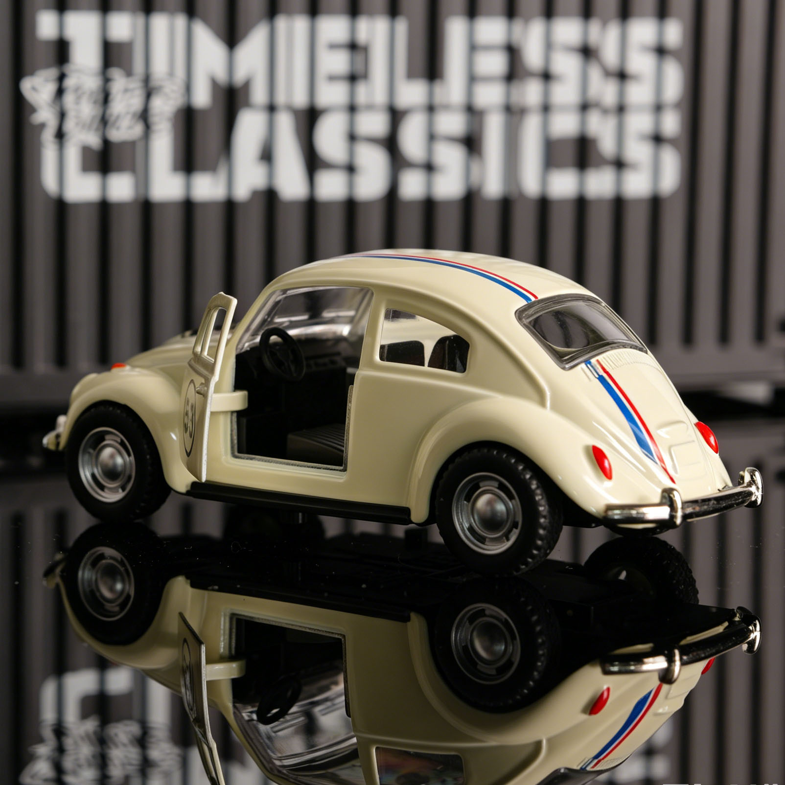 1:32 ホワイト No.53 ビートル ダイキャストレース - Kids Toys Young のレビューと価格