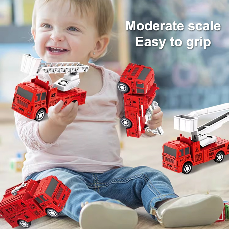1個入り子供用おもちゃ車、慣性式清掃車モデル、プルバック式工 - Kids Toys Young のレビューと価格