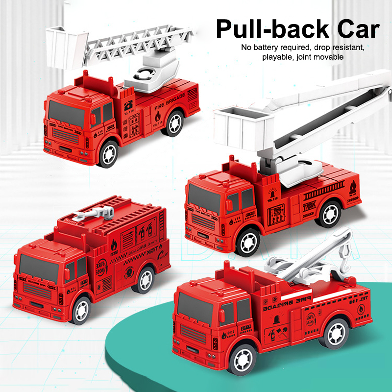 1個入り子供用おもちゃ車、慣性式清掃車モデル、プルバック式工 - Kids Toys Young のレビューと価格