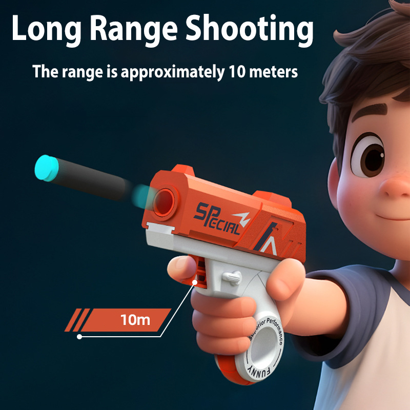 2パック折りたたみ式＆リボルバーミニフォームダーツブラスター - Foam Dart Gun のレビューと価格
