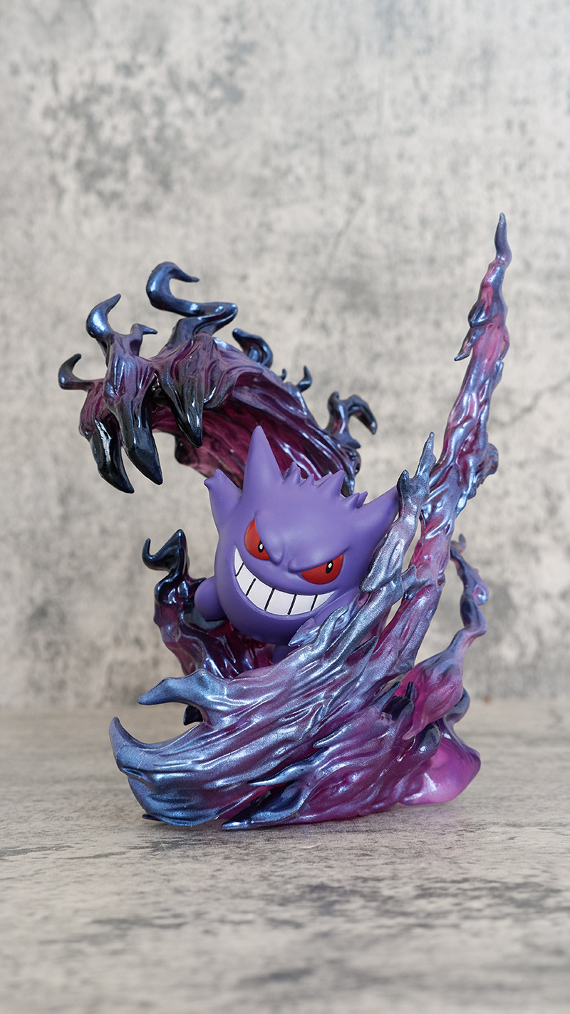 19cm アニメポケモン ゲンガー バトルバージョン PVC - Kids Toys And Games のレビューと価格