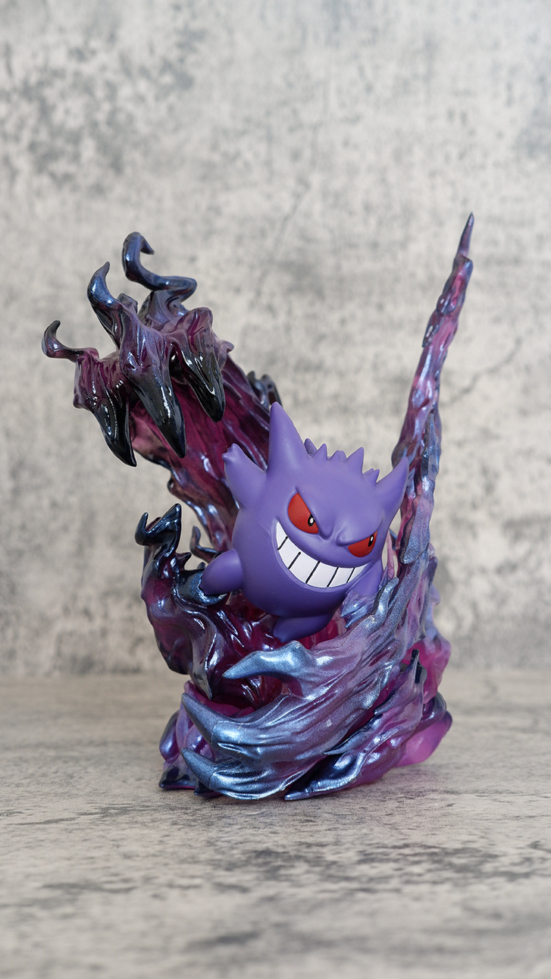 19cm アニメポケモン ゲンガー バトルバージョン PVC - Kids Toys And Games のレビューと価格
