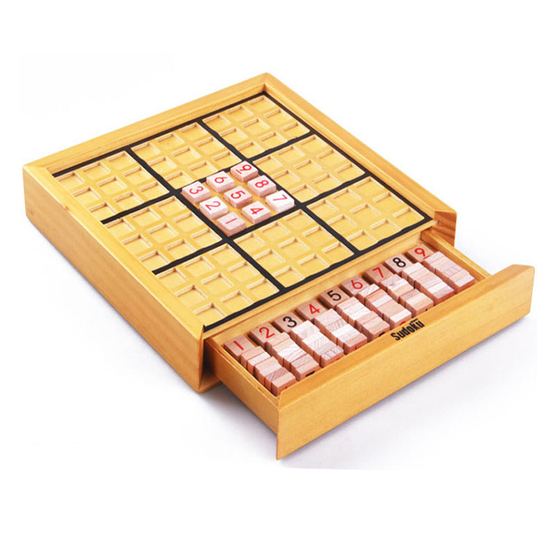 数独ボードゲーム 思考タイルと引き出し付き 9X9 数字パズ - Kids Toys Drawers のレビューと価格
