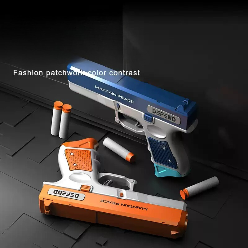 ソフトダーツランチャーリアルなトイピストル手動フォームダーツ - Foam Dart Gun のレビューと価格