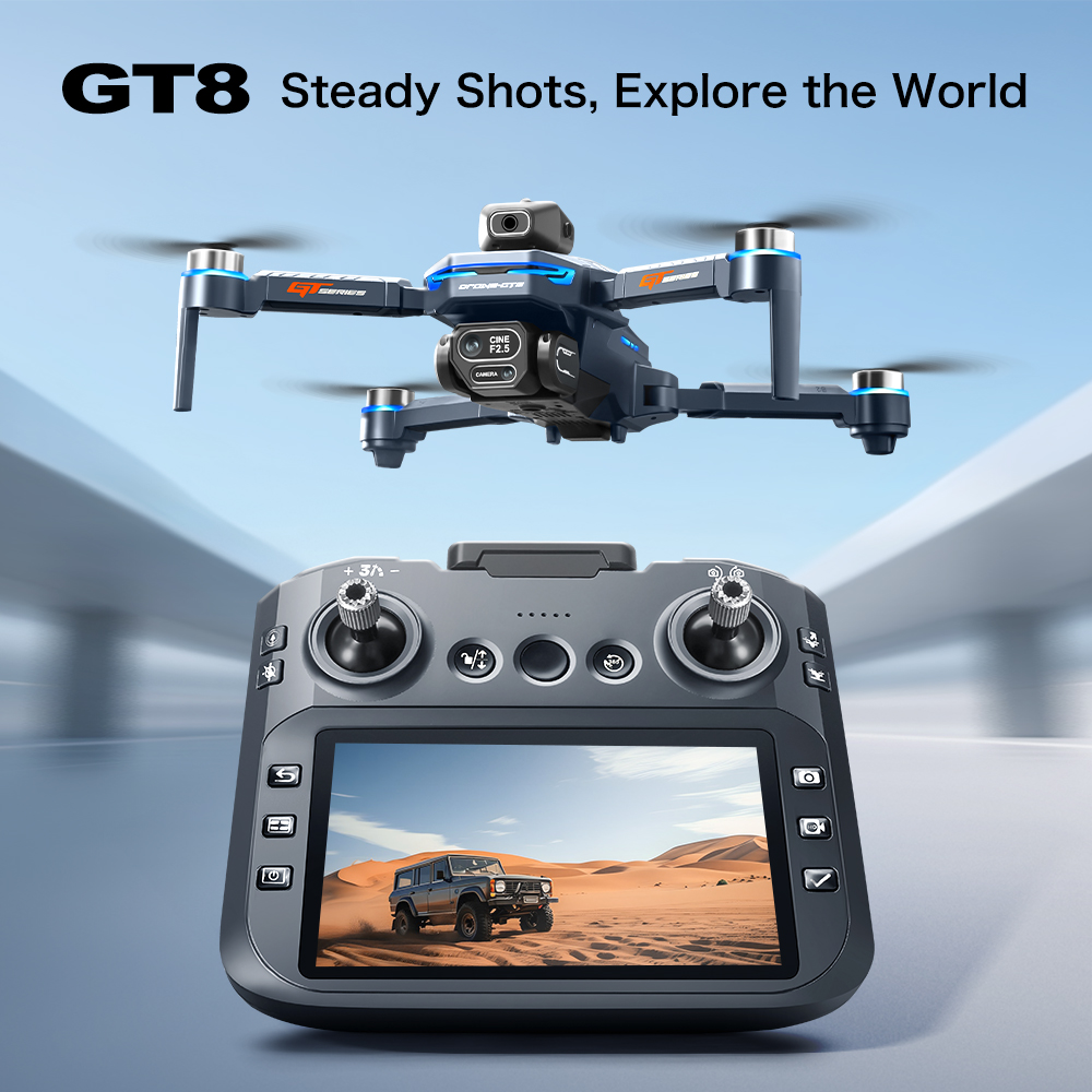 新型GT8ミニドローン WIFI FPV ホバリング機能搭載 - Xiaomi Kids Toys のレビューと価格