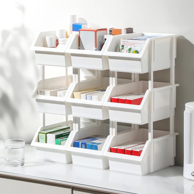 スタッキング収納箱 食品引き出し 収納バスケット 子供部屋整 - Kids Toys Drawers のレビューと価格