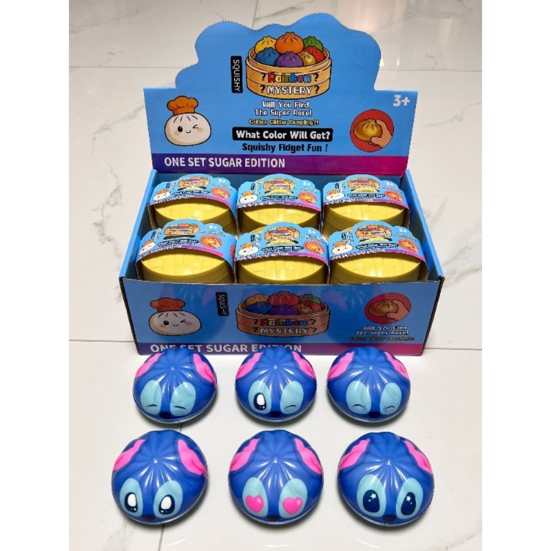 複数の表情が入ったステッチ餃子ブラインドボックストイ、持ち運 - Kids Toys Box のレビューと価格