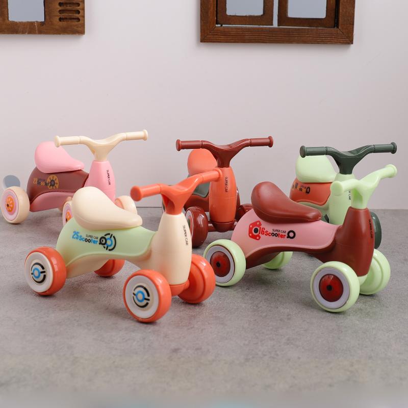 1 個シミュレーションミニかわいい子供用バランスカー四輪ベビ - Kids Toys Young のレビューと価格