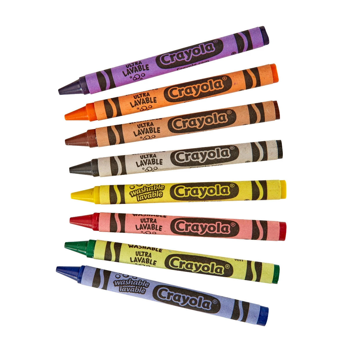 クレヨラ 24色 ウルトラクリーン ウォッシャブルクレヨン  - Crayola Art Supply のレビューと価格