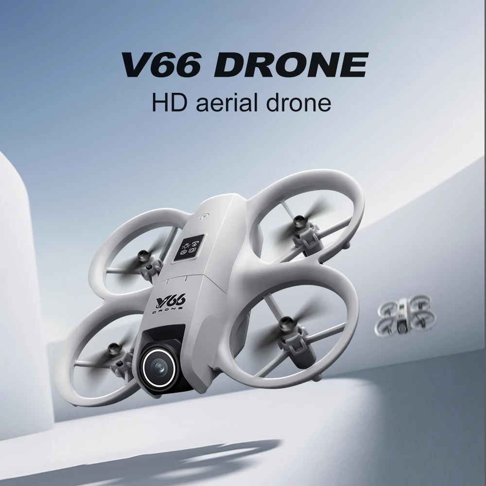 V66 ミニ WiFi 折りたたみ式マイクロ飛行機ドローン  - Xiaomi Kids Toys のレビューと価格
