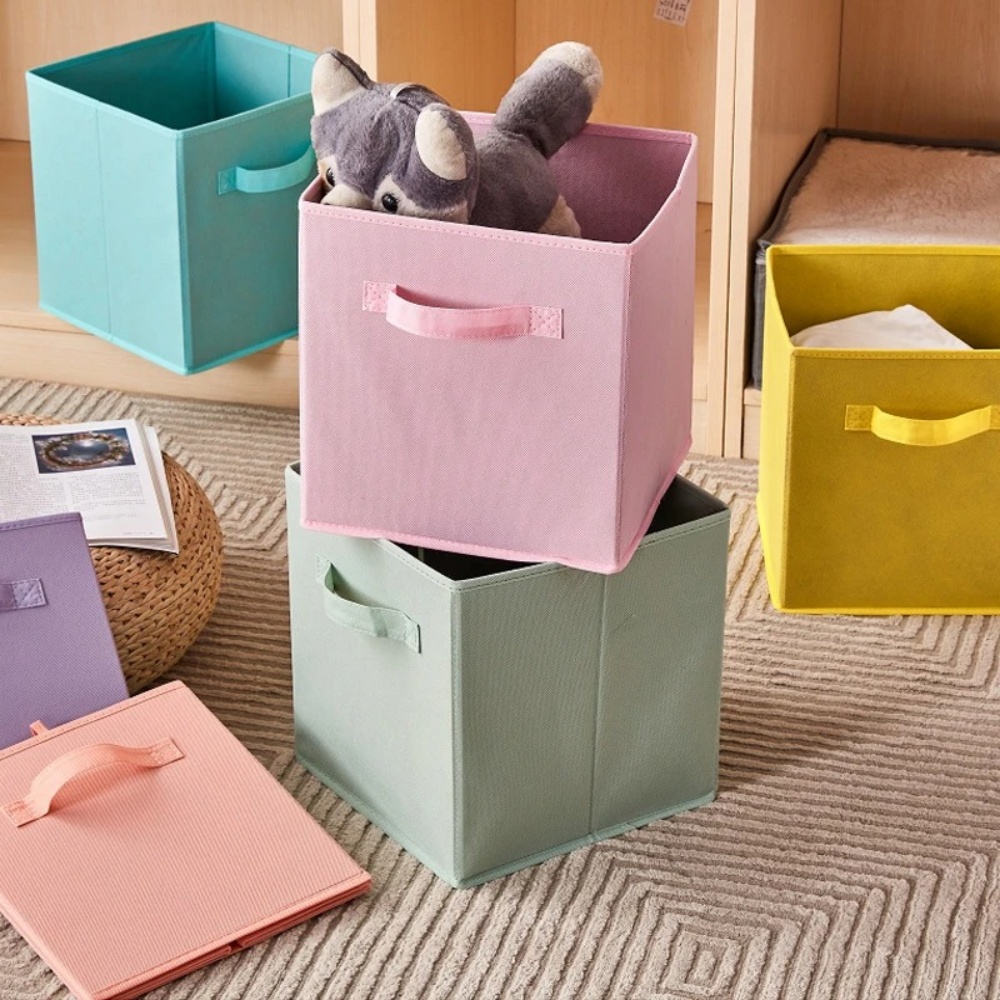 収納箱 不織布収納ボックス 家庭用品、子供のおもちゃ収納オー - Kids Toys Drawers のレビューと価格