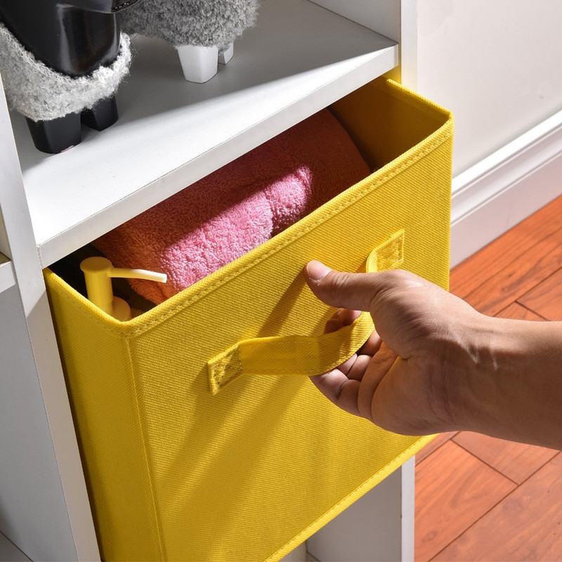 折りたたみ式キューブ収納ビン不織布収納ボックス家庭用品、子供 - Kids Toys Drawers のレビューと価格
